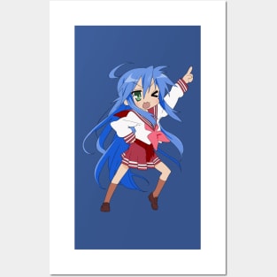 Konata Pose Posters and Art